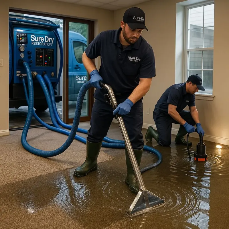 Water Extraction and Removal process in Copper Canyon, TX